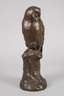 Bronzeskulptur Eule
