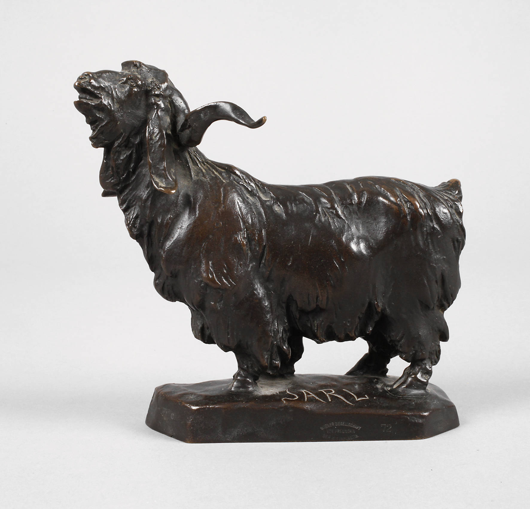 Otto Jarl, Ziegenbock Angoraziege