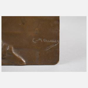 Constantin Emilé Meunier, Reliefbildplatte ”Le Mineur”