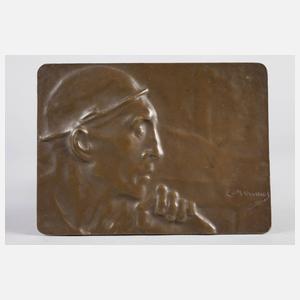 Constantin Emilé Meunier, Reliefbildplatte ”Le Mineur”