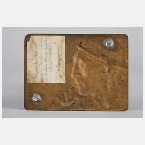 Constantin Emilé Meunier, Reliefbildplatte ”Le Mineur”