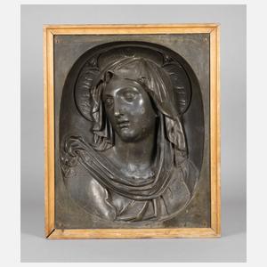 Großes Wandrelief Madonna