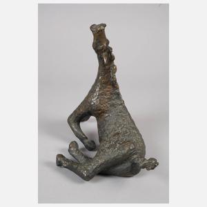 Moderne Pferdebronze