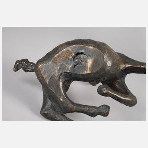 Moderne Pferdebronze