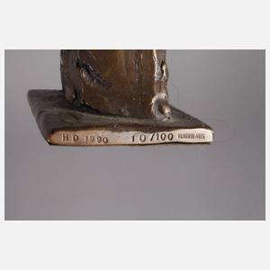 Moderne Bronzeskulptur