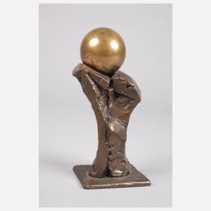 Moderne Bronzeskulptur