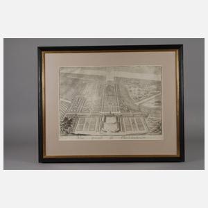 Martin Engelbrecht, Plan des Parks Charlottenburg