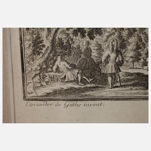 Martin Engelbrecht, Plan des Parks Charlottenburg