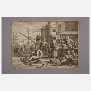 Paul van Somer II, Folge von Monatsdarstellungen