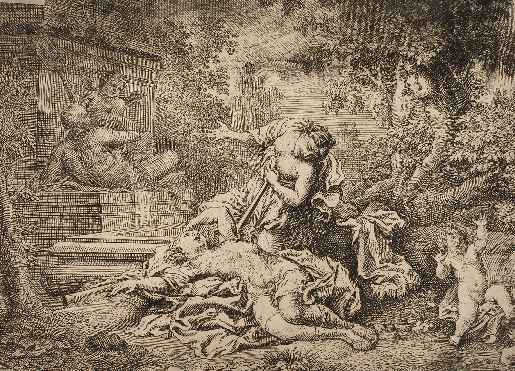 Pyramus und Thisbe nach Cornelis Schut