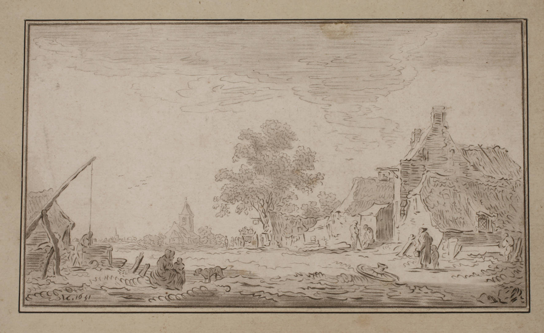 Holländische Szenerie