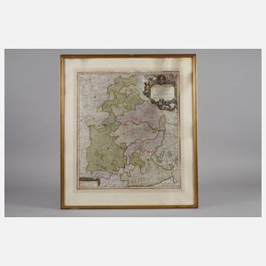 Matthäus Seutter, Landkarte Bayern