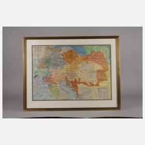 Franz Raffelsperger, Übersichtskarte Österreich