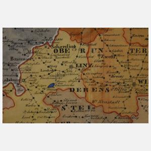 Franz Raffelsperger, Übersichtskarte Österreich