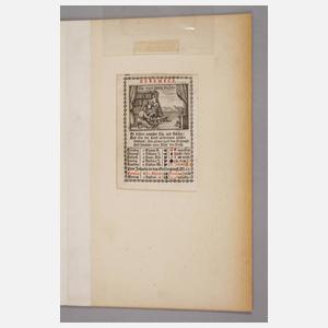 Sammlung Monatsblätter