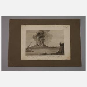 Gennaro Bartoli, Ausbruch des Vesuv 1779