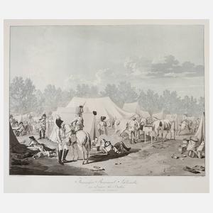 Prof. Ferdinand Frick, Regiment Schleinitz