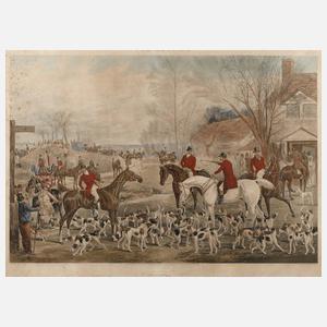 John Harris, Blatt aus der Serie ”Fox Hunting”