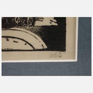 Prof. Emil Orlik, ”Die Französin”