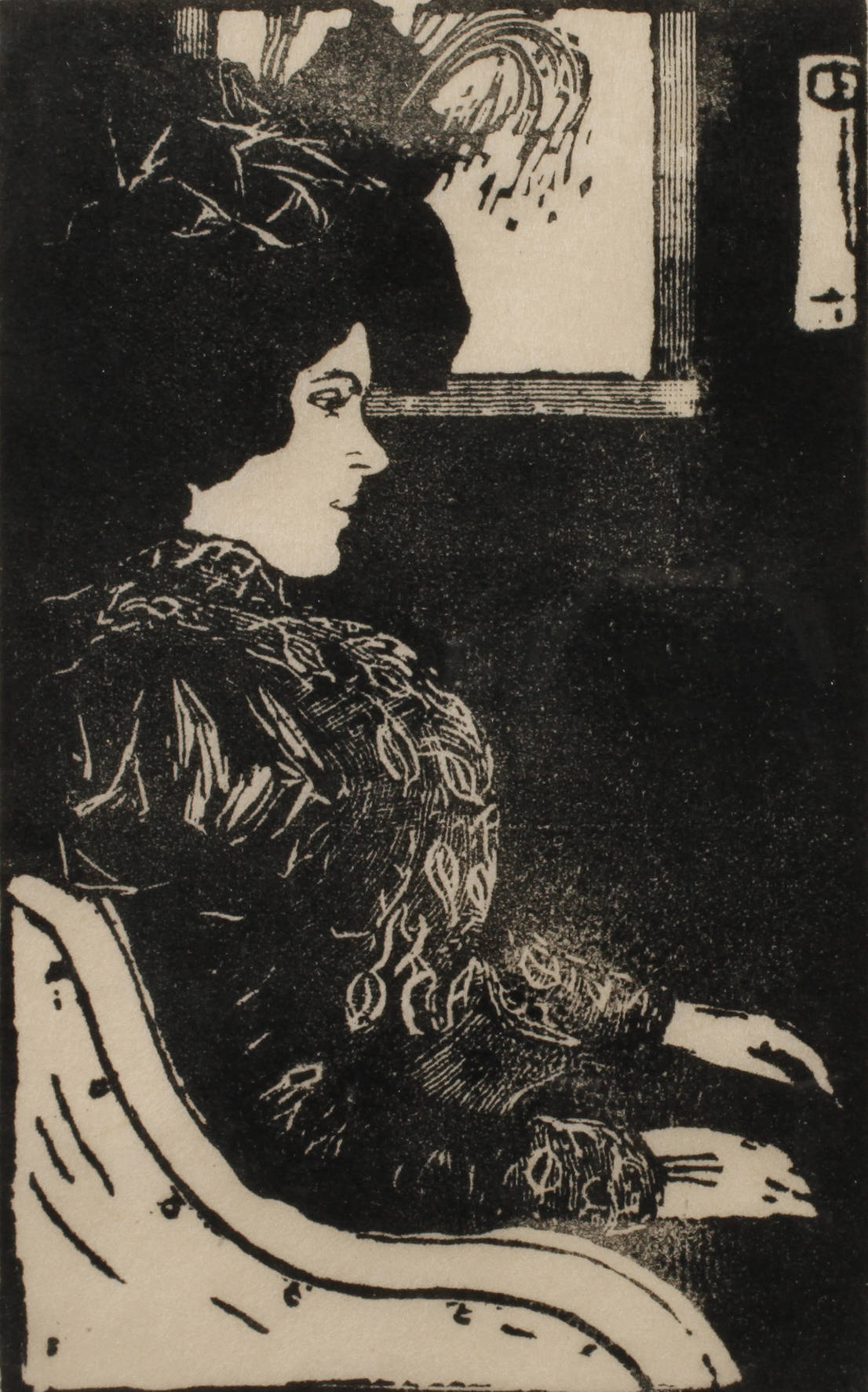 Prof. Emil Orlik, ”Die Französin”