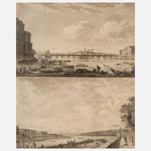 Zwei Ansichten Paris