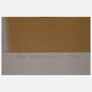 Prof. Max Ackermann, ”Das Gold der Äpfel”