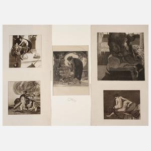 Franz von Bayros, Sammlung erotische Grafiken