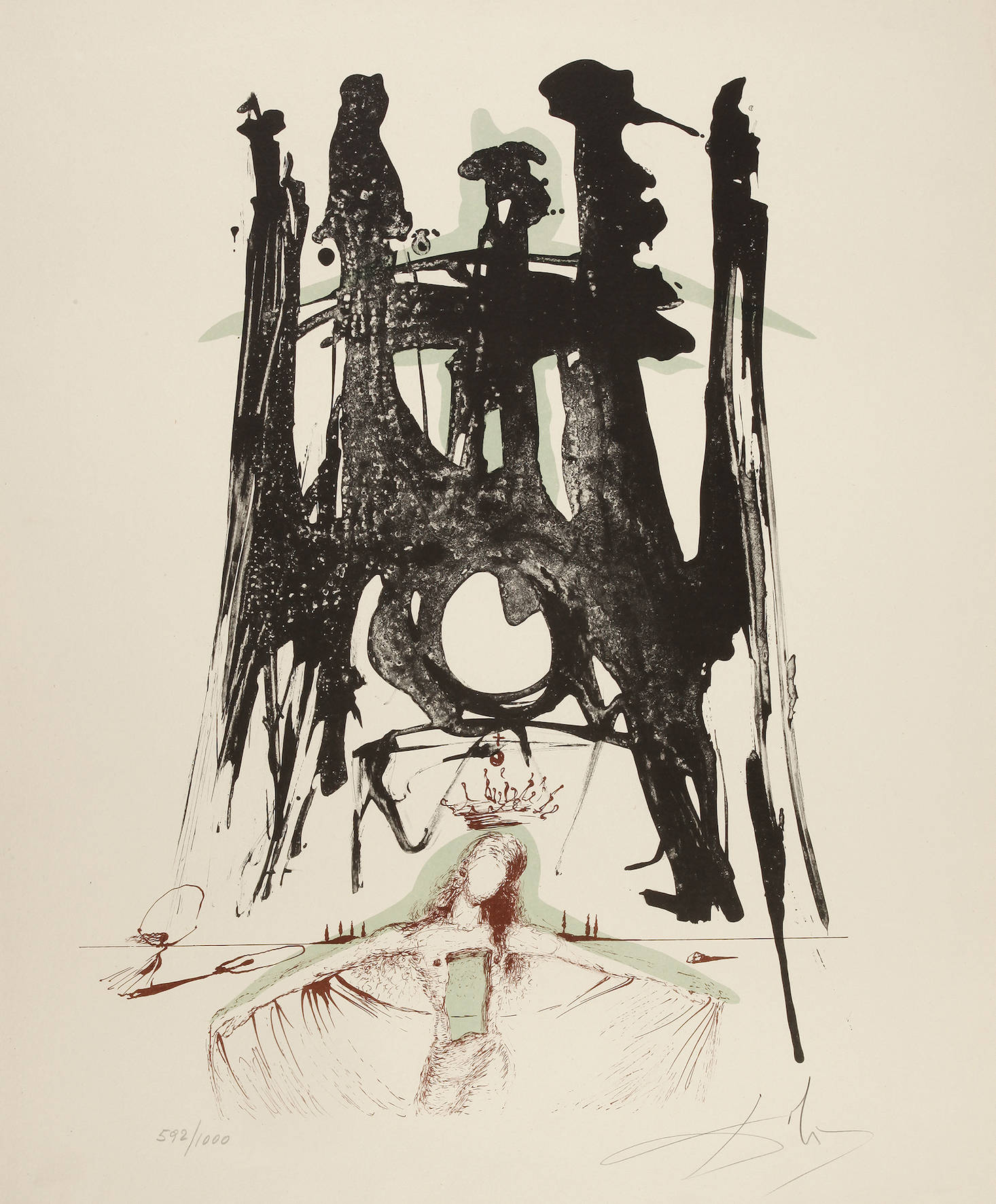 Salvator Dali, ''El Templo de la Sagrada Familia”