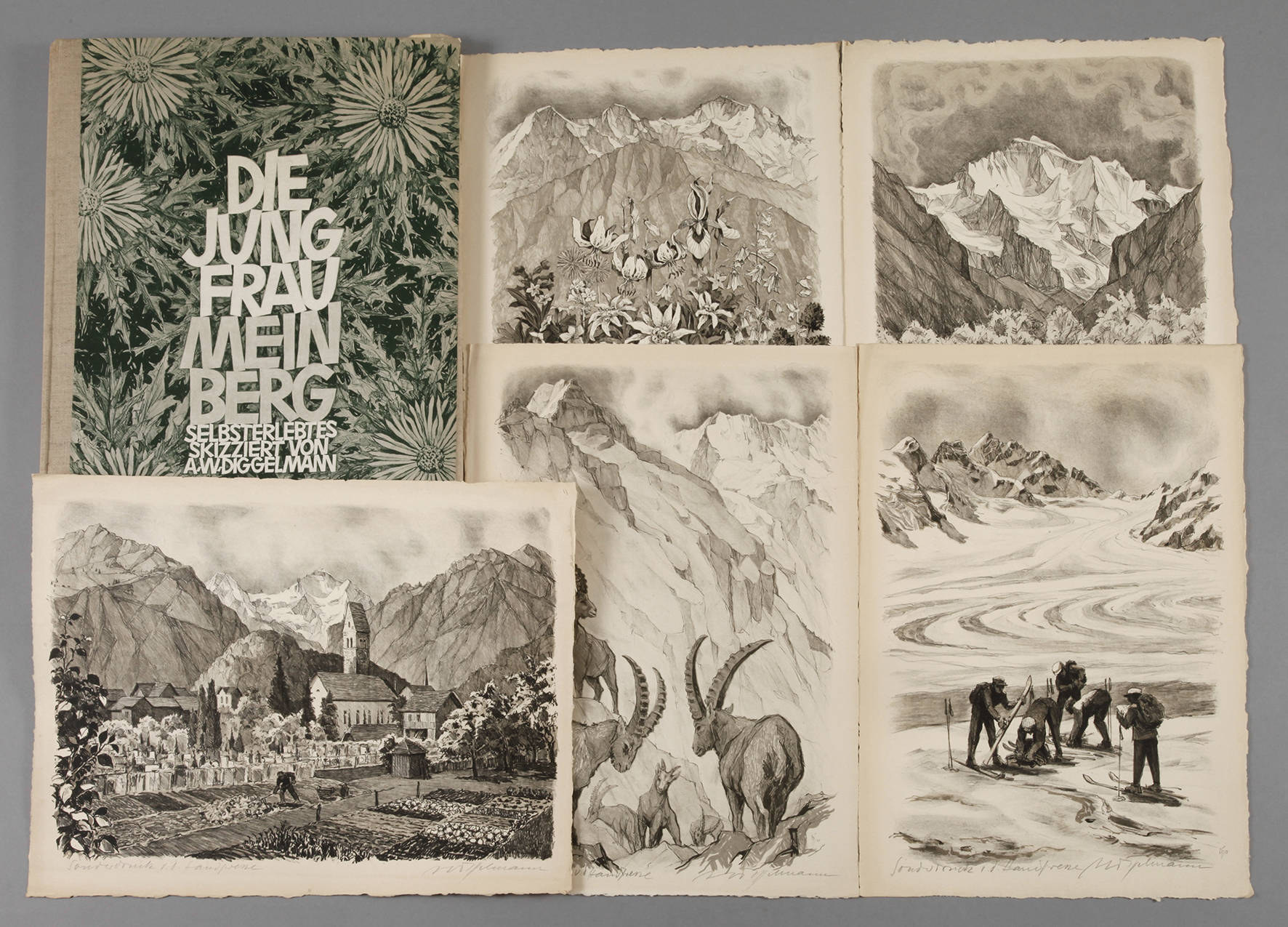 Alex Walter Diggelmann, Graphikmappe