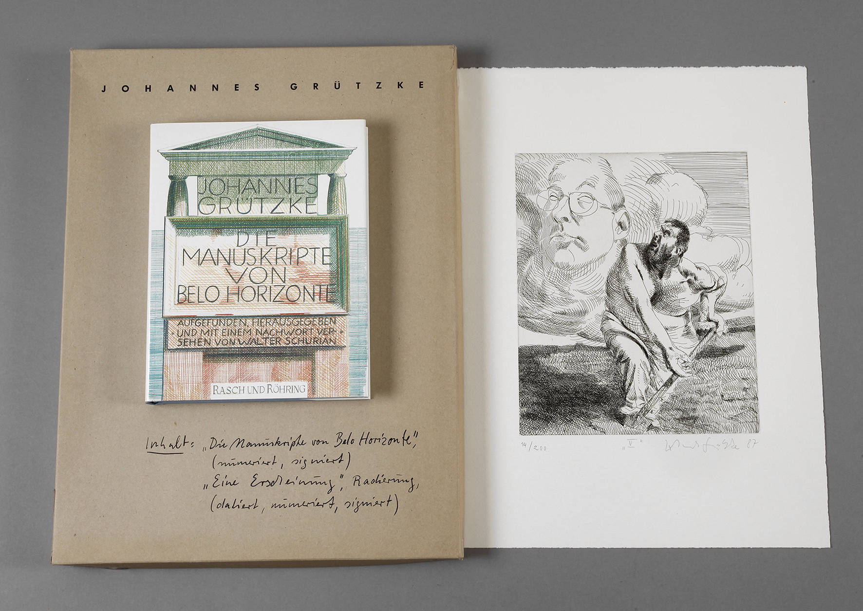 Johannes Grützke, ”Die Manuskripte von Bela Horizonte”