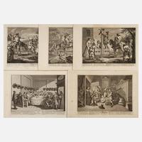 William Hogarth, Arbeiten zu Hudibras111
