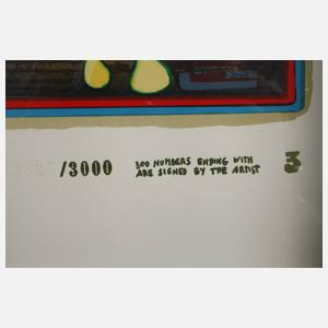 Prof. Friedensreich Hundertwasser, aus ”Regentag”