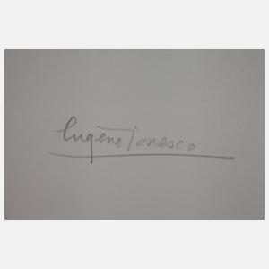 Eugéne Ionesco, ”Le peuple des arbres”