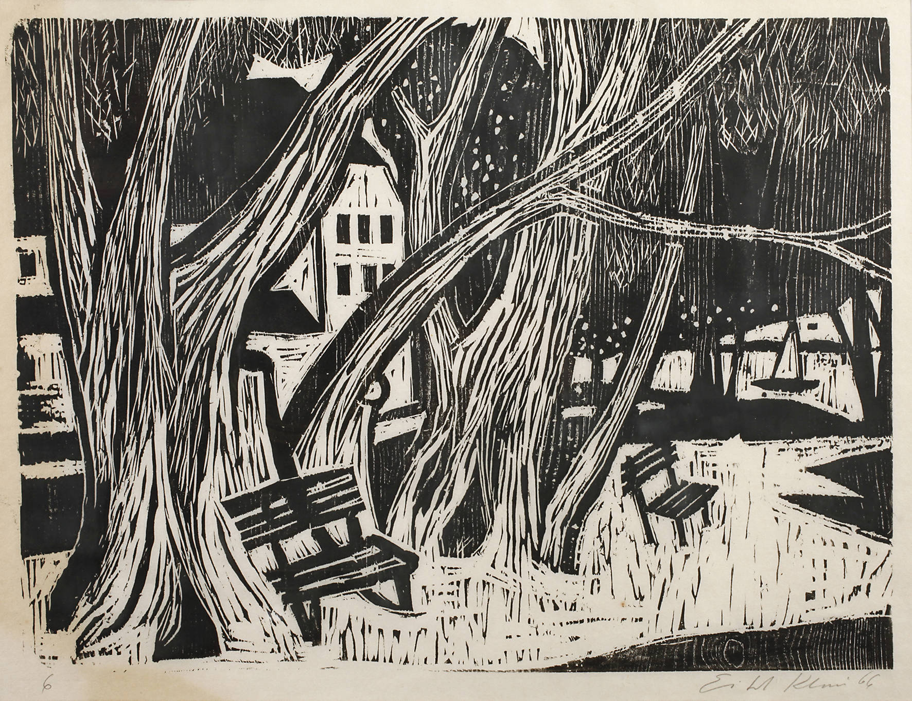 Eitel Klein, Im Park