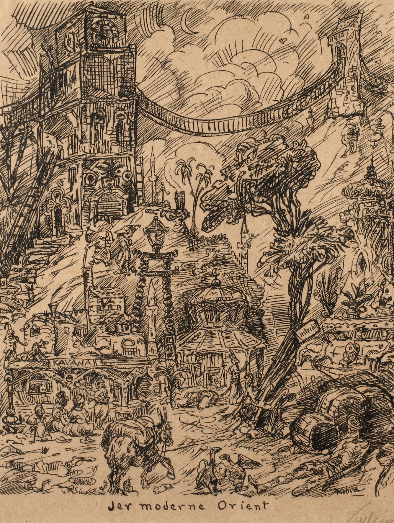 Alfred Kubin, ”Der moderne Orient”