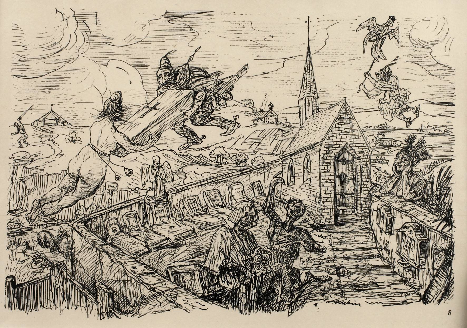 Alfred Kubin, ”Vampyre”