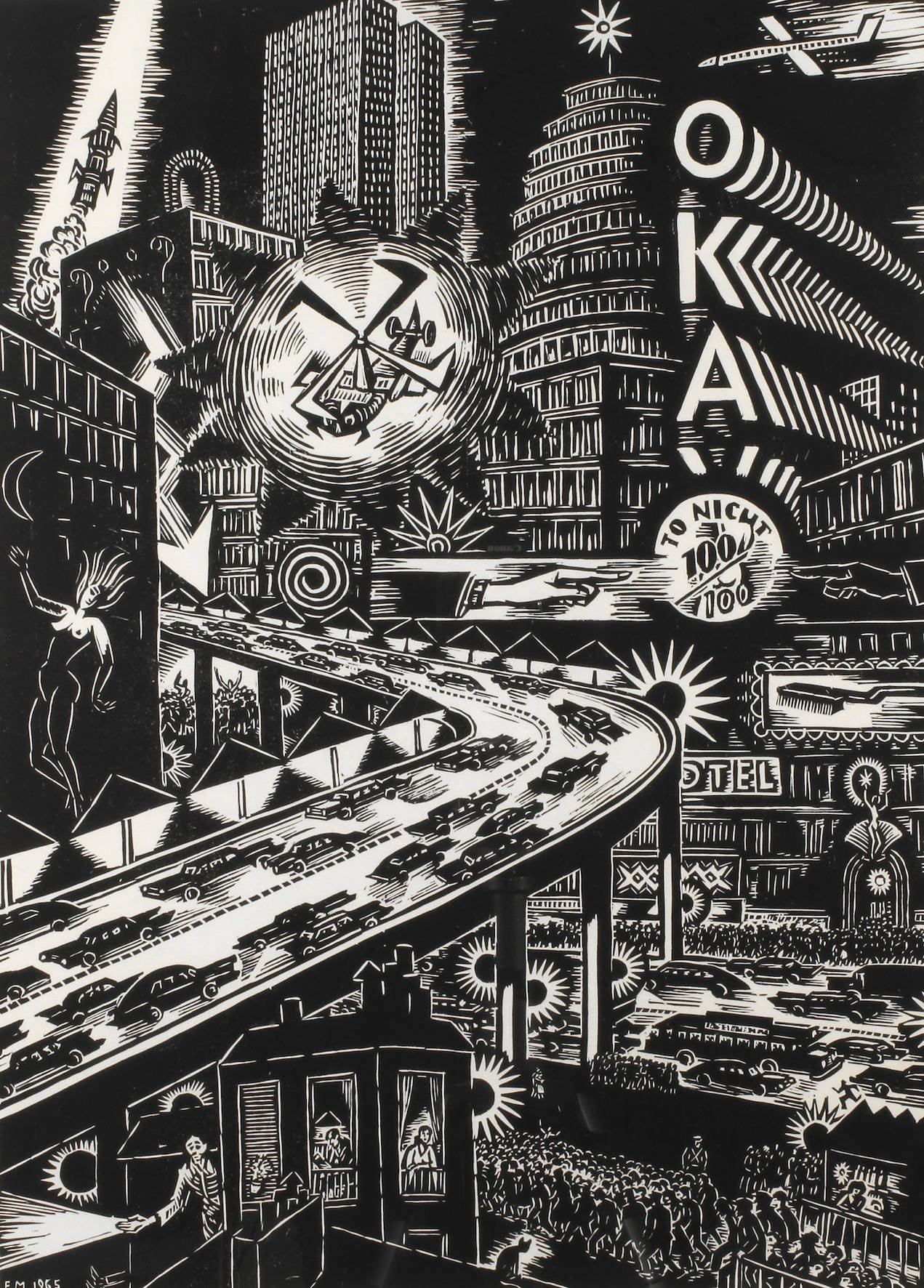 Prof. Frans Masereel, ”Okay!”