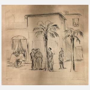 Prof. Hans Meid, An einem Sommertag