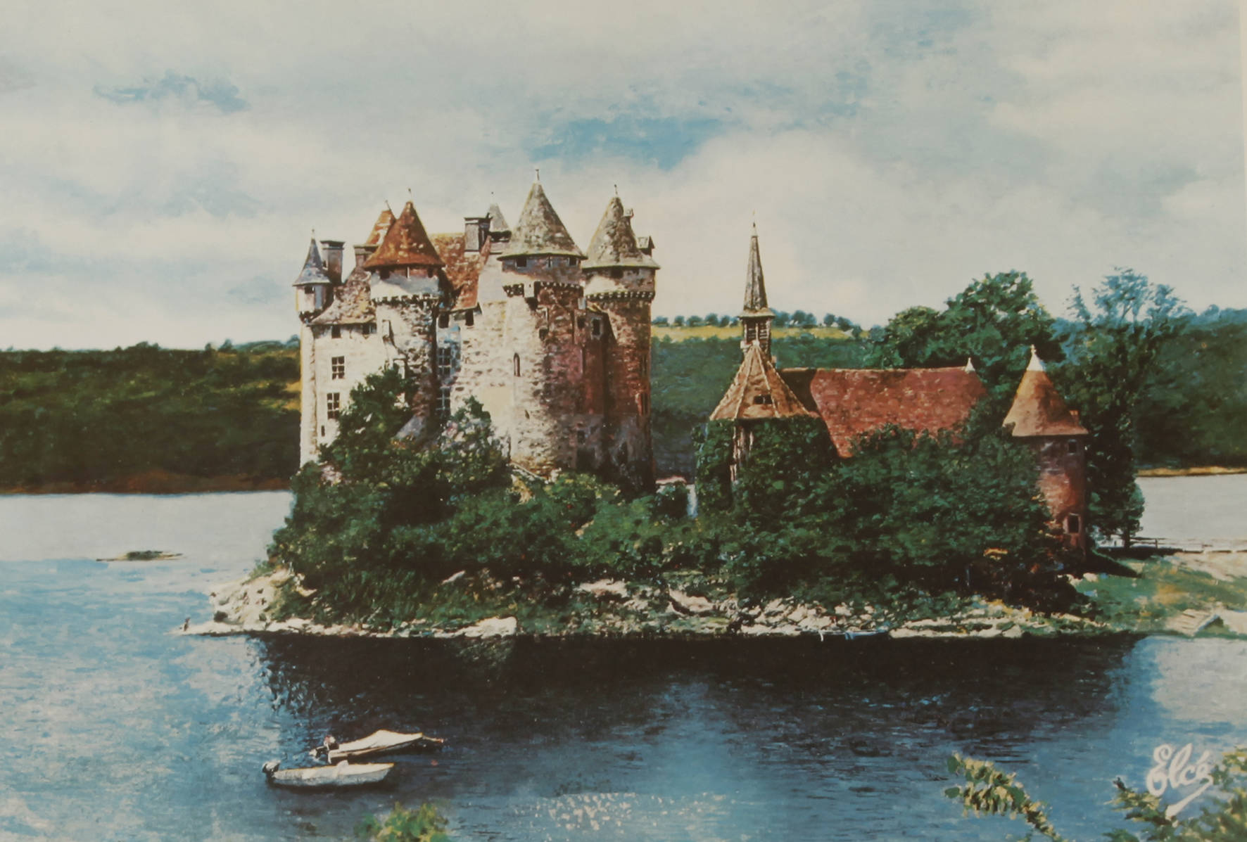 Malcom Morley, ”Rhine Chateau”