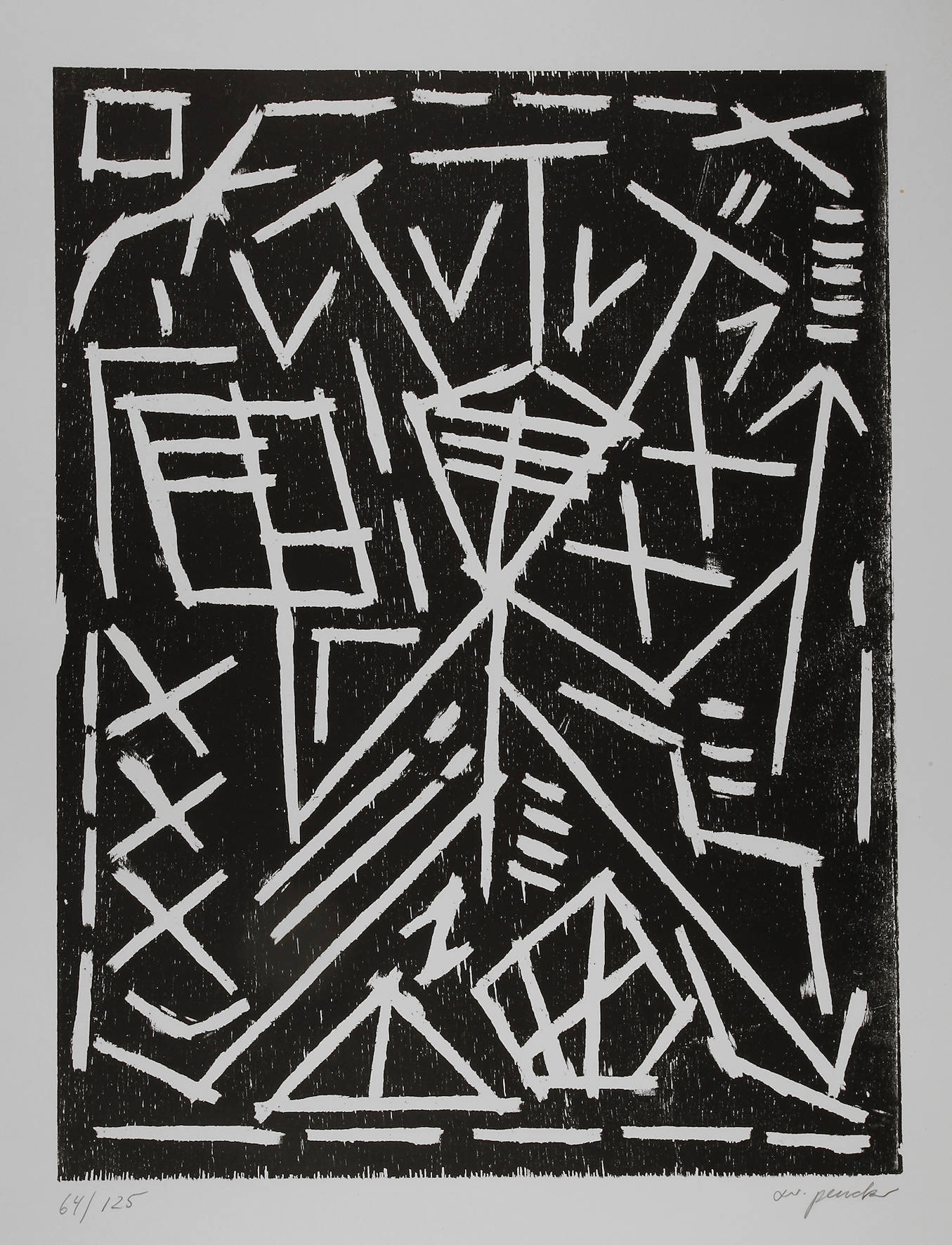 A. R. Penck, Ohne Titel