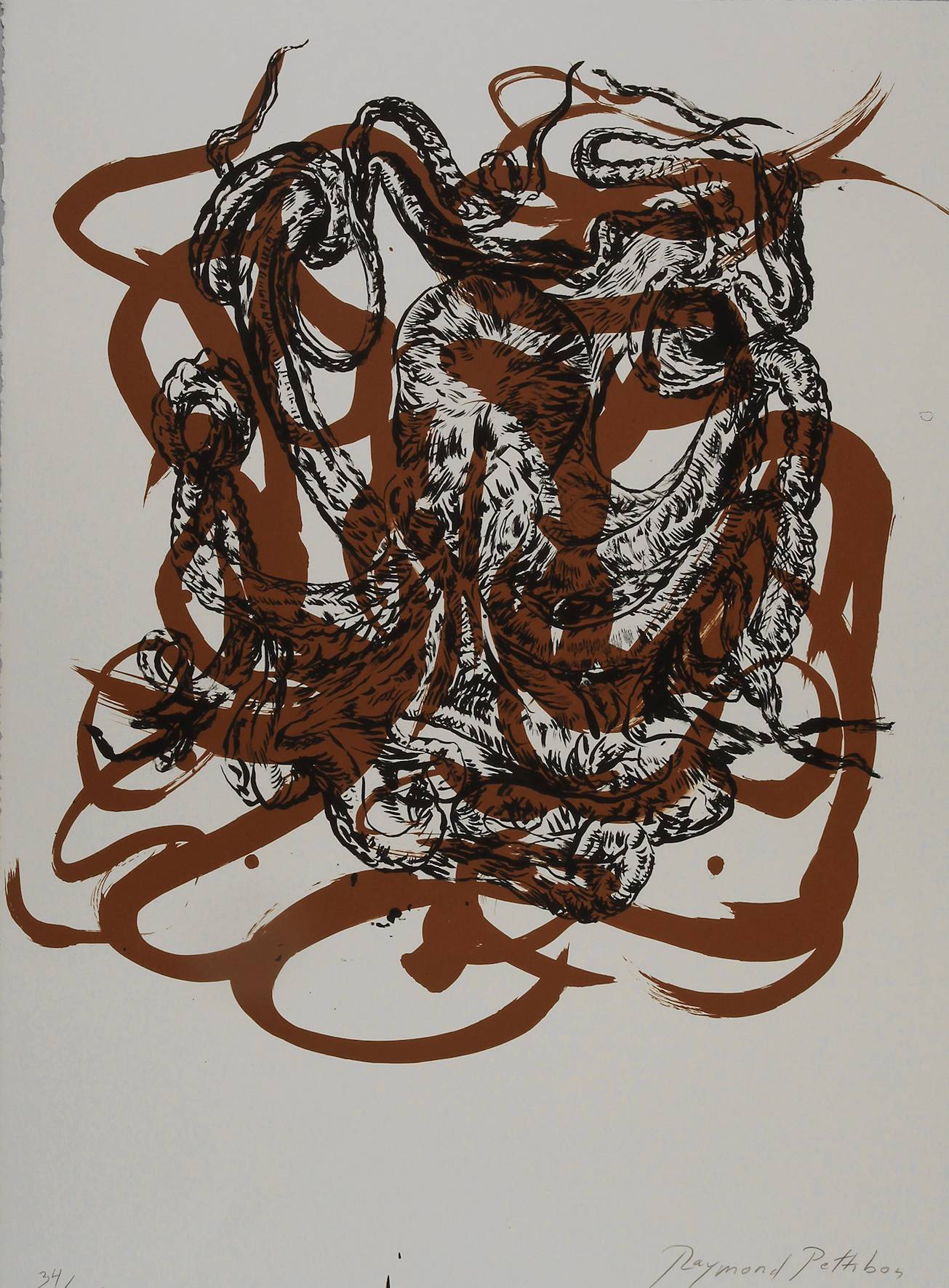 Raymond Pettibon, ”Pacific Ocean Print”