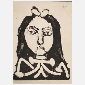 Pablo Picasso, Frauenkopf