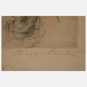 Hedwig von Schlieben, Mädchenportrait