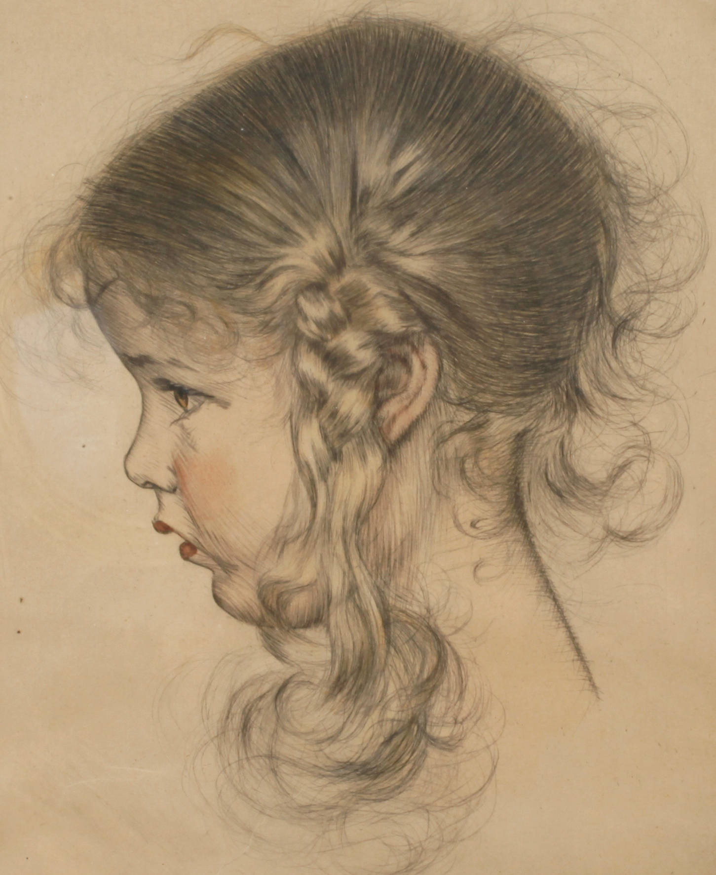 Hedwig von Schlieben, Mädchenportrait