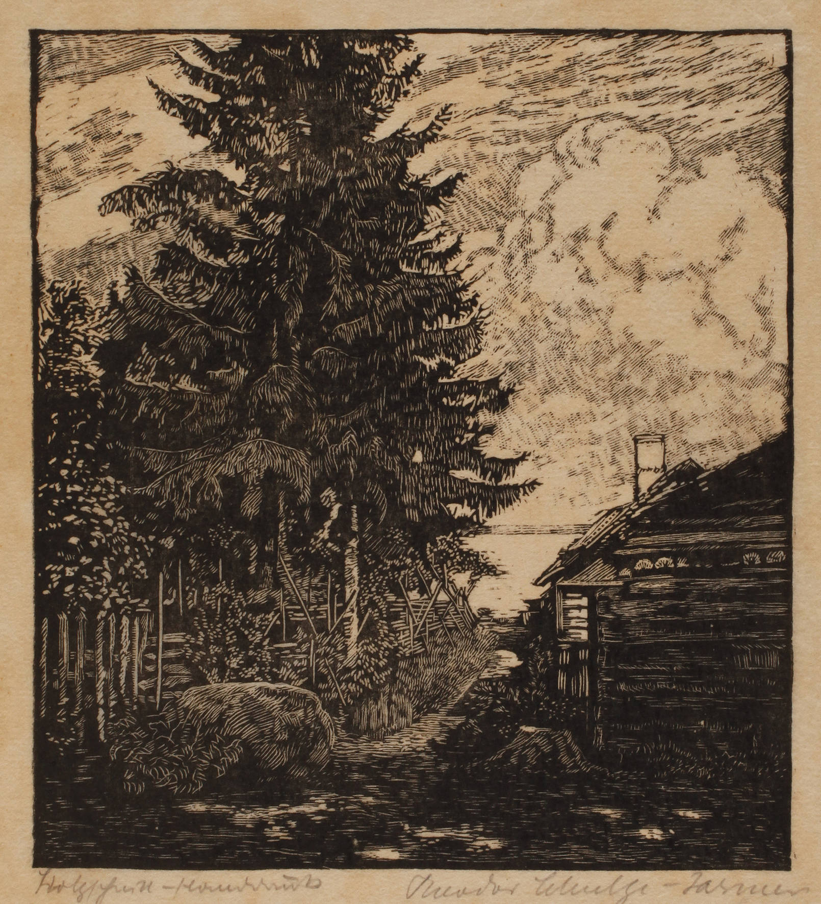 Theodor Schultze-Jasmer, ”Motiv aus Estland”