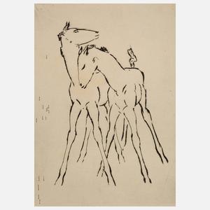 Prof. Renée Sintenis, ”Auf der Koppel”