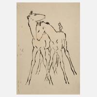 Prof. Renée Sintenis, ”Auf der Koppel”111