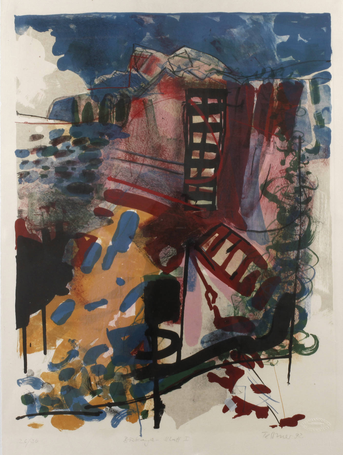 Prof. Heinrich Tessmer, ”Biskaya-Blatt I”