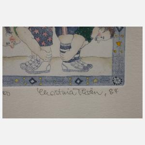 Christina Thrän, Bockspringer