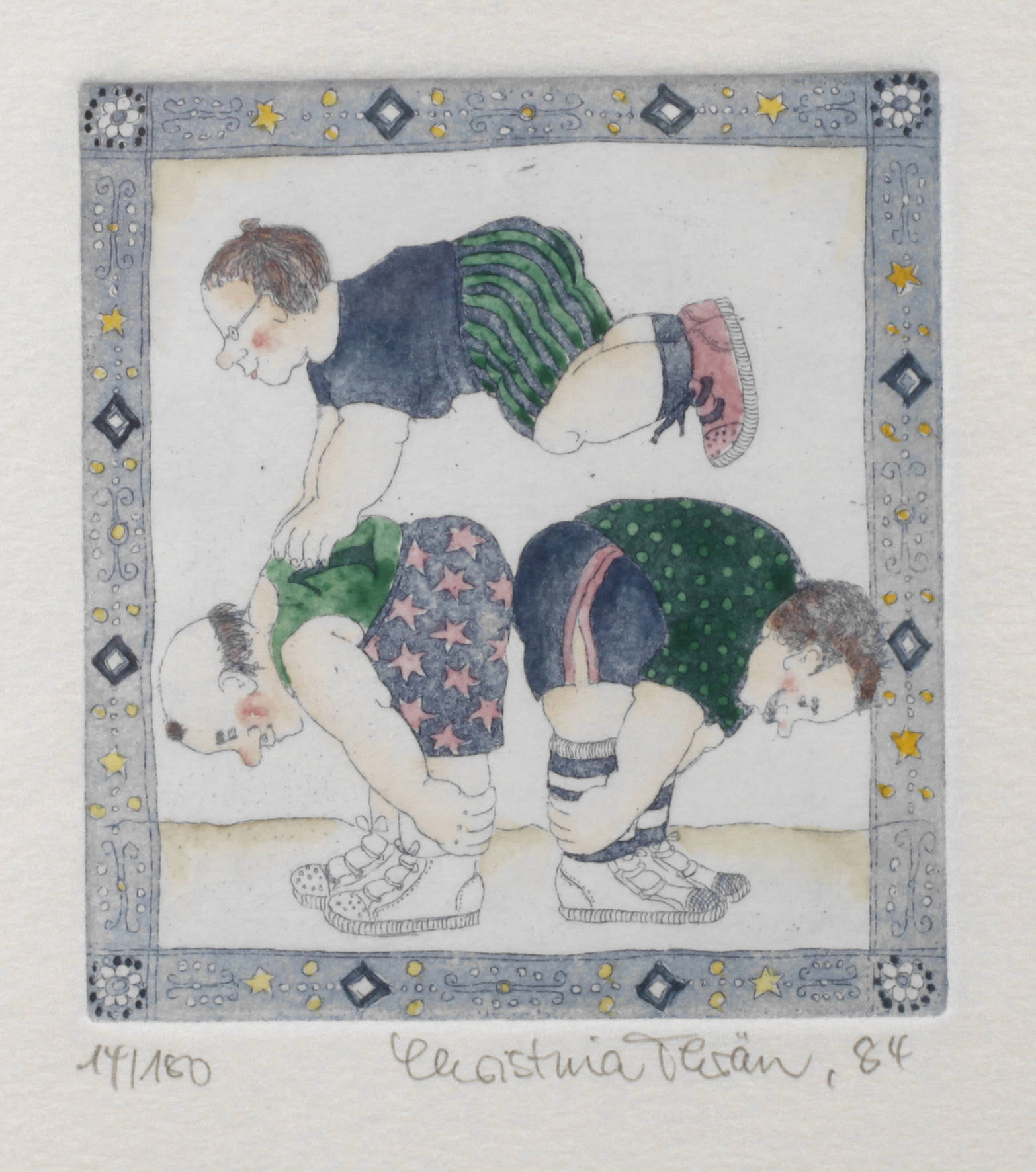 Christina Thrän, Bockspringer